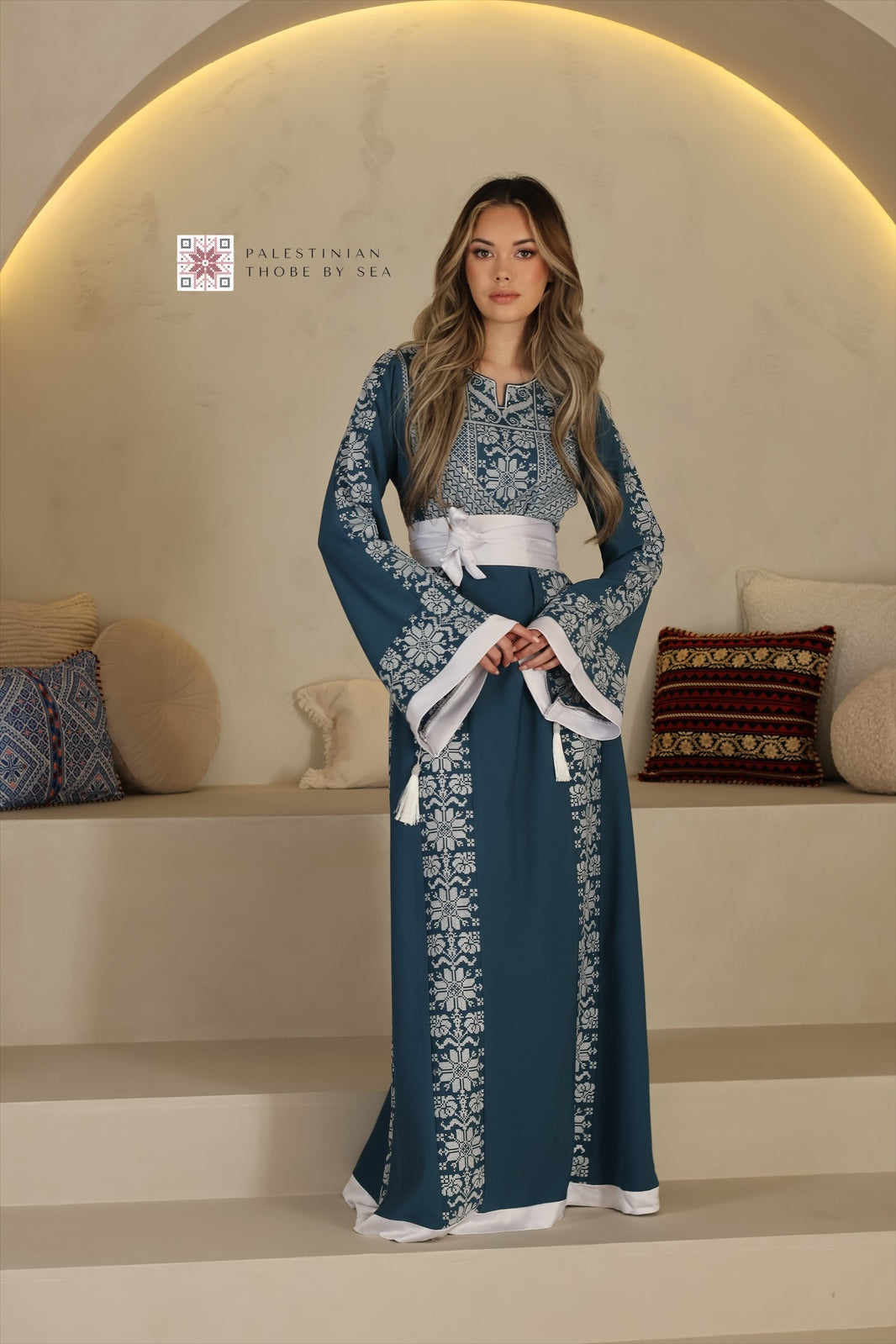 Bethlehem teal Thobe
