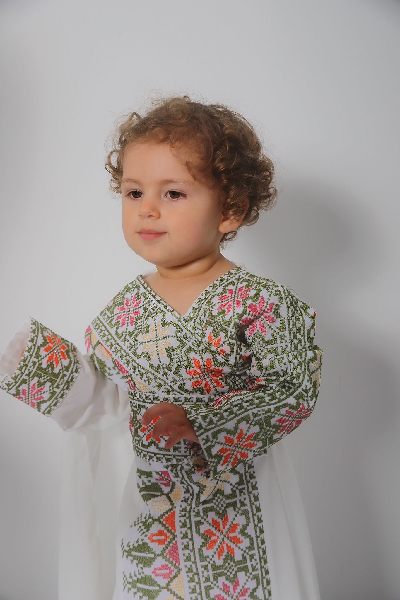 Kids long sleeve green