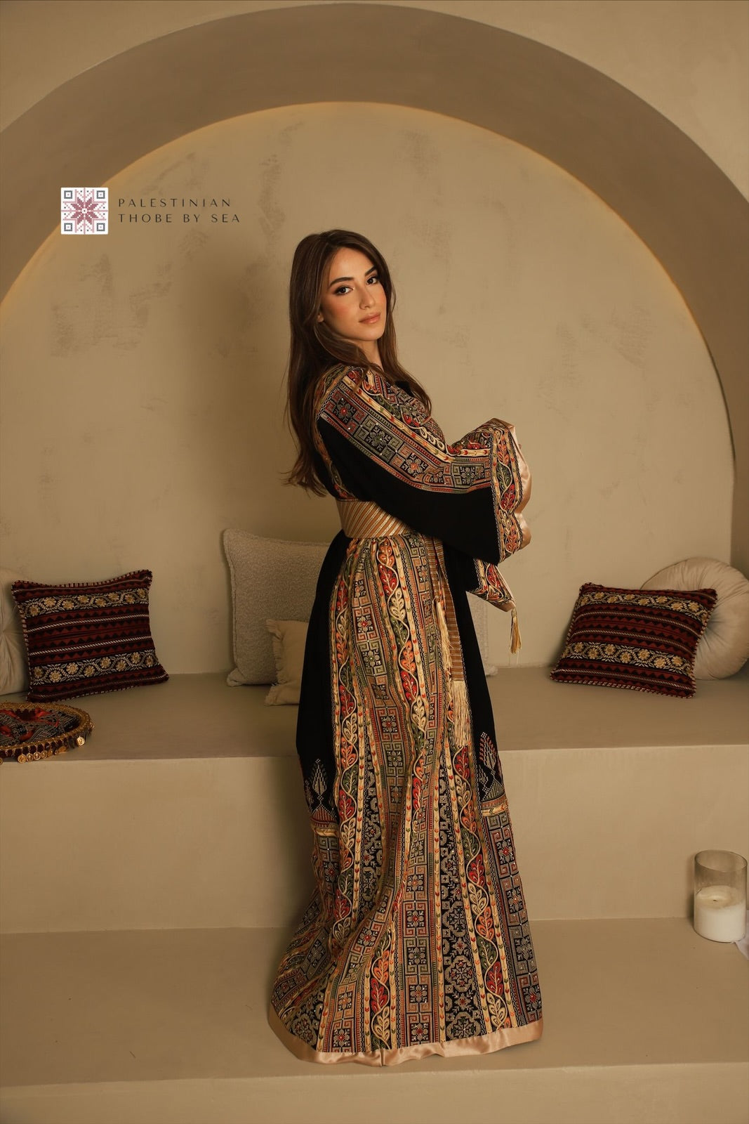 Bridal Bethlehem gold Thobe