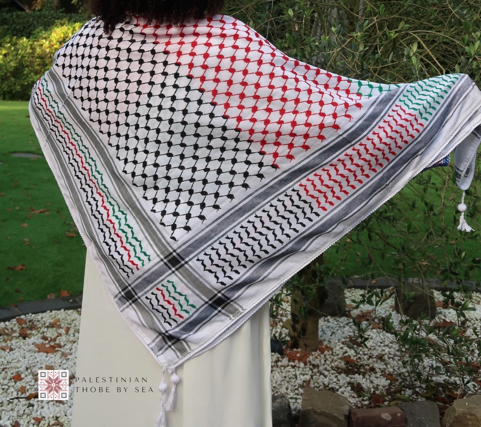 Keffiyeh flag color