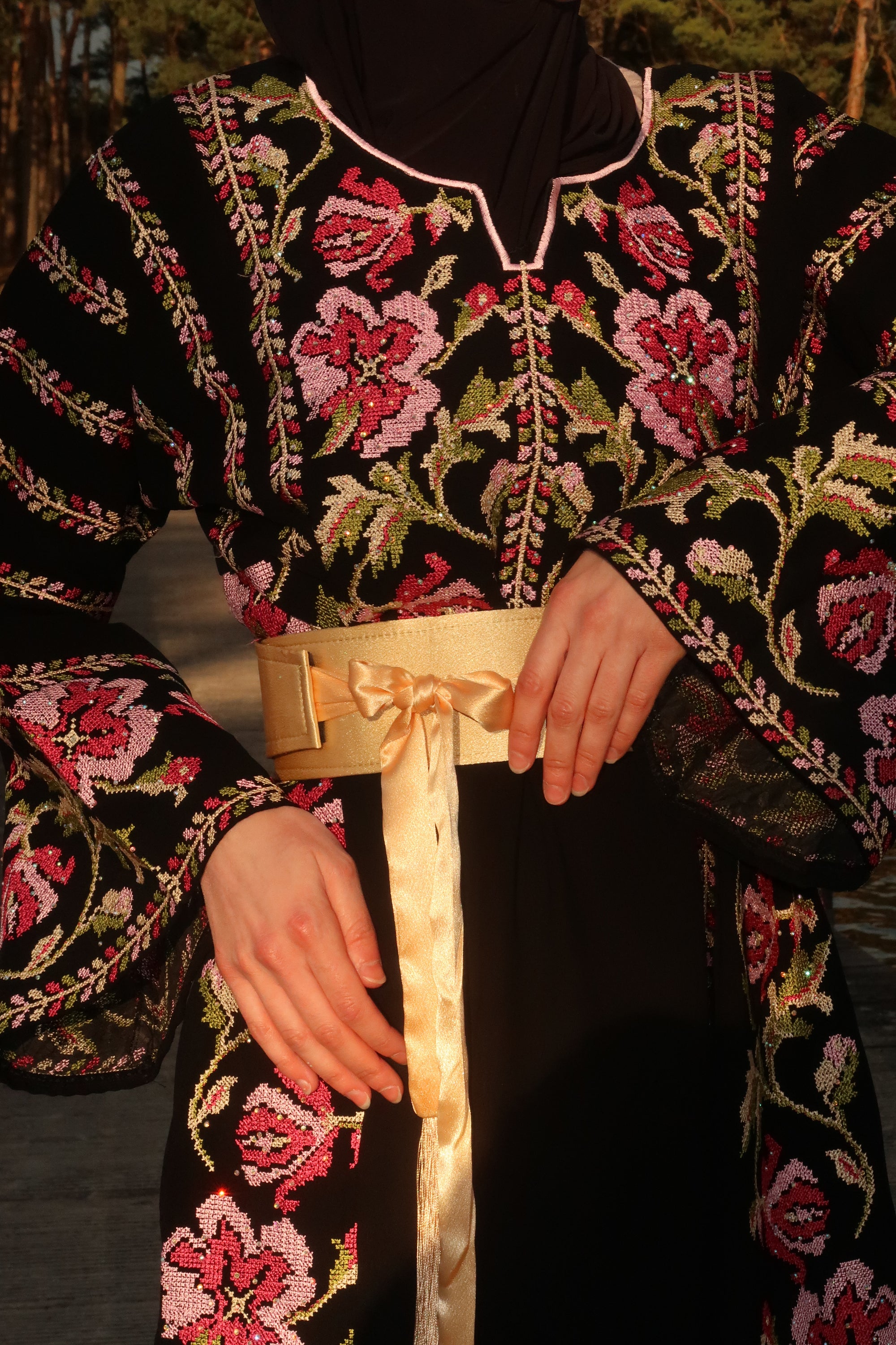 SATIN BELT