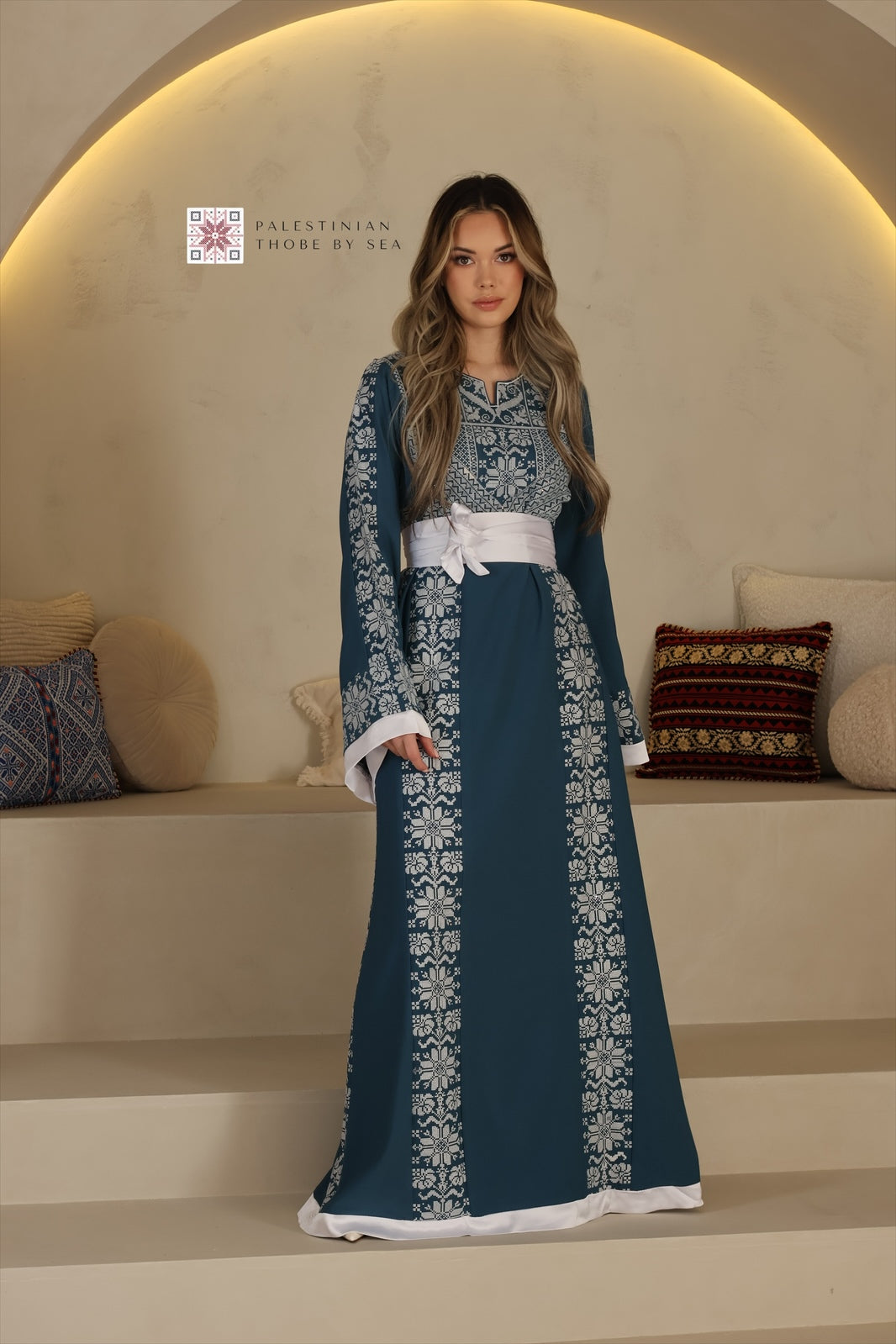 Bethlehem teal Thobe