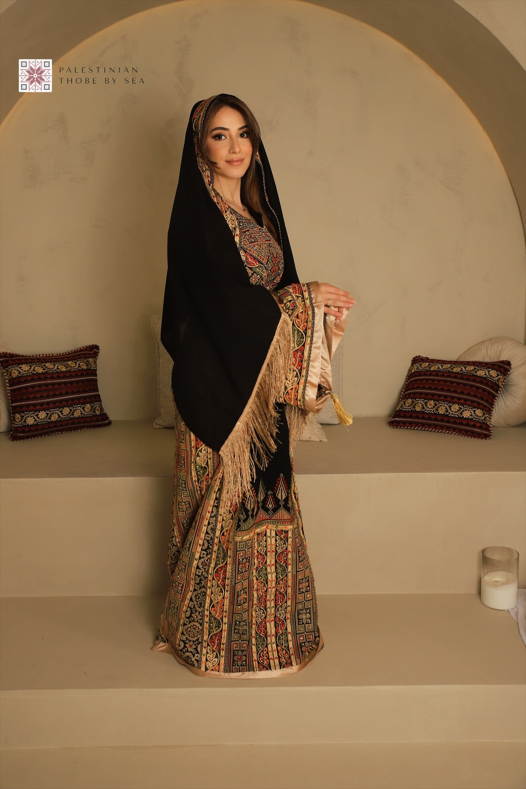 Bridal Bethlehem gold Thobe