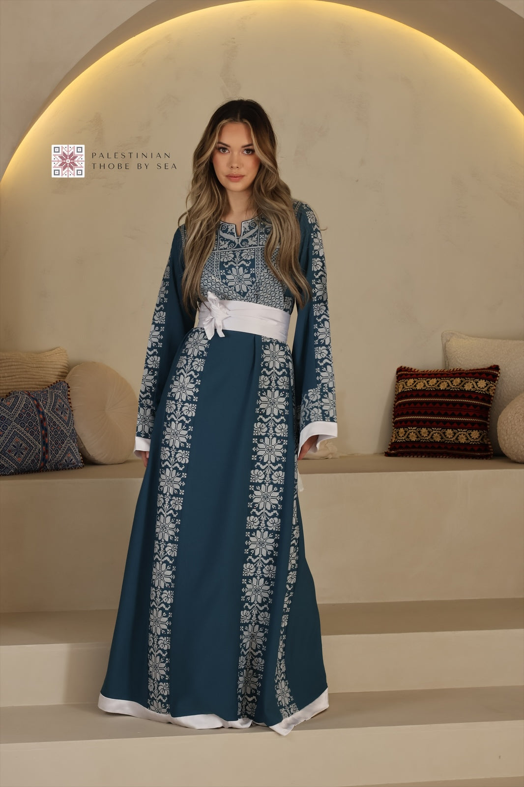 Bethlehem teal Thobe
