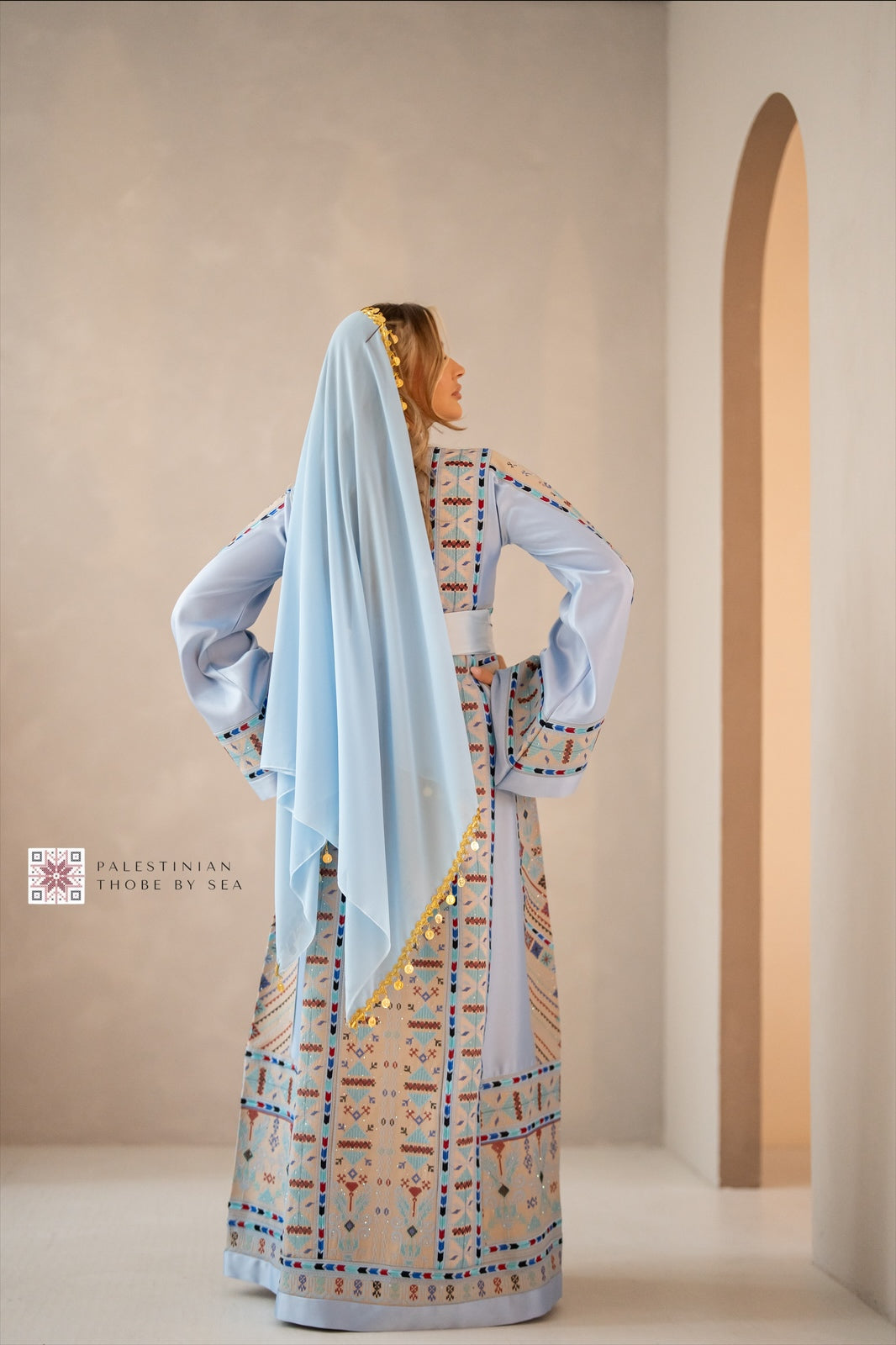 Bridal Bethlehem Celestial Thobe